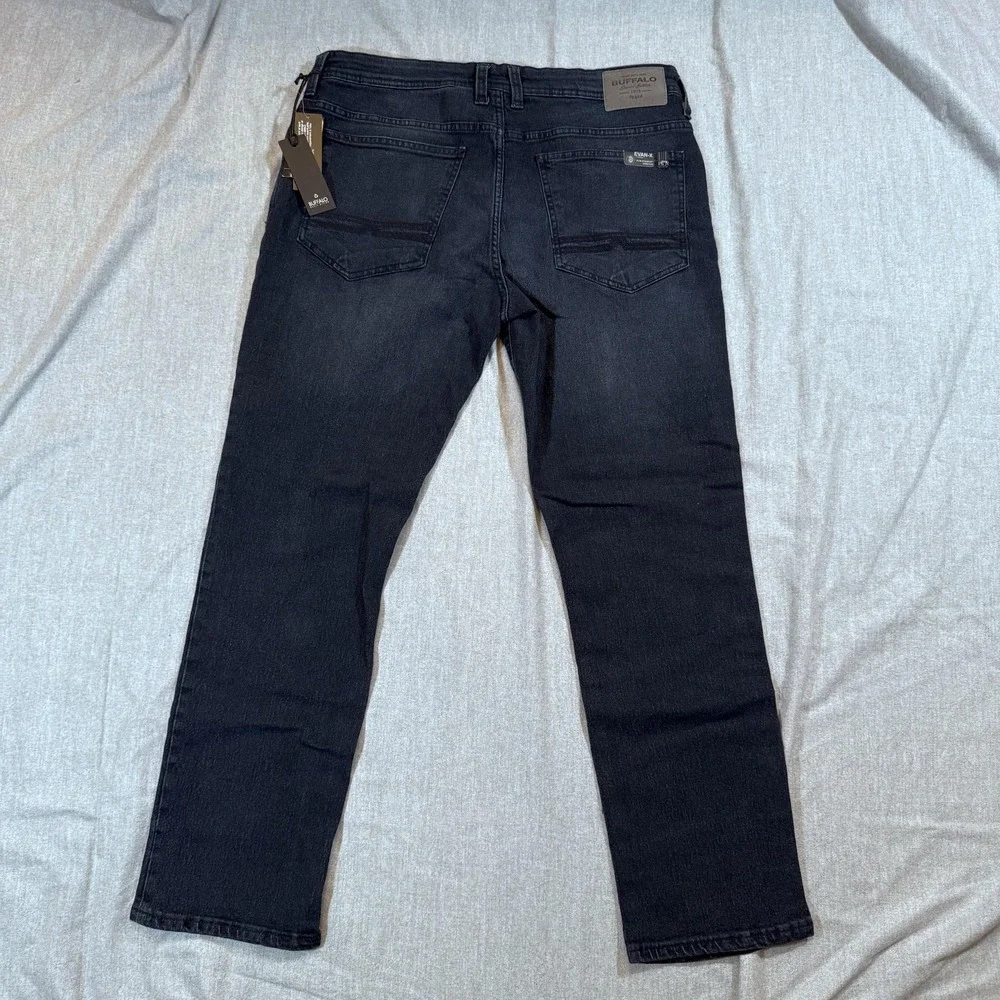 Buffalo David Bitton Jeans Mens 34x30 Slim Straight Evan-X‎ Stretch Denim Pants